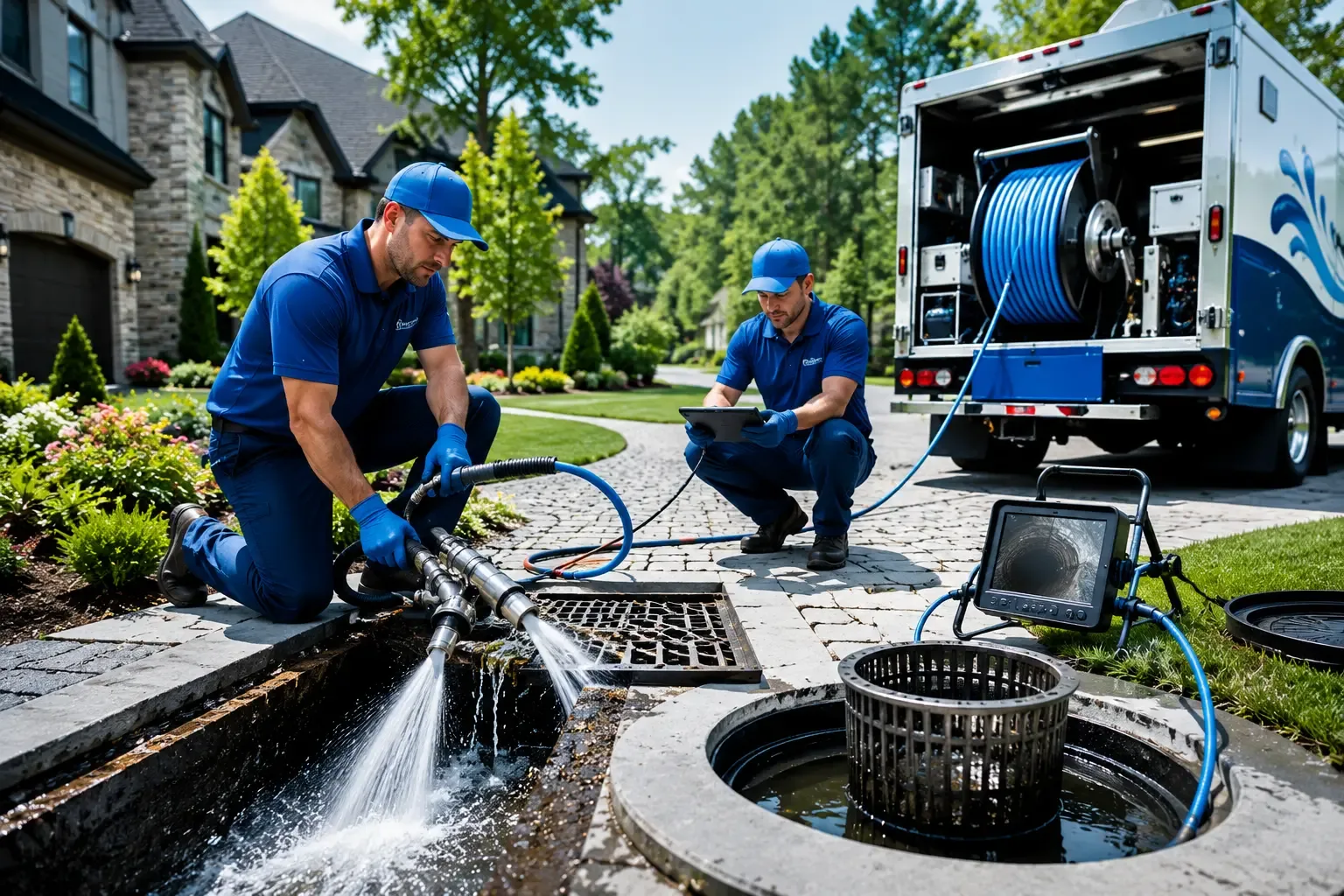 Local outdoor drain cleaning professionals in East Walpole, MA